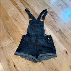 Blue Spruce short overalls